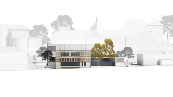 Neubau einer 3-zügigen Grundschule | einschließlich Hort und Sporthalle in der Schimmelstraße Halle (Saale) (Bild 4/11)